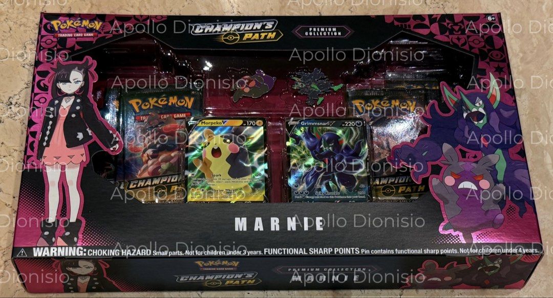 Champion’s Path Premium Collection Marnie (Category: Card Boxes & Cases) located in Manila. Submitted by kims_vault (Listing ID 1469544853, Image 1). Description: San Juan/Manila.