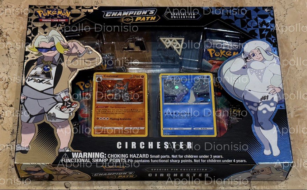 Champion’s Path Special Pin Collection Circhester (Category: Card Boxes & Cases) located in Manila. Submitted by kims_vault (Listing ID 1469544284, Image 1). Description: San Juan/Manila.