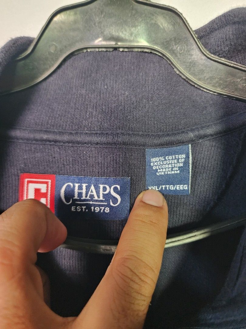 Chaps quarter zip longsleeves (Category: Coats, Jackets and Outerwear) located in Real. Submitted by raphy2019 (Listing ID 1469448453, Image 3). Description: .