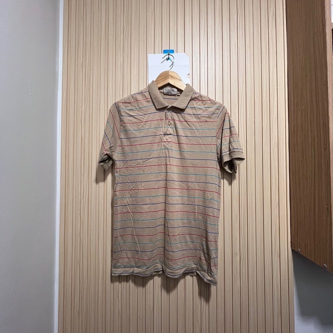 Chaps Ralph Lauren striped polo shirt size M (Category: Tshirts & Polo Shirts ) located in Cavite. Submitted by yg_elite (Listing ID 1469556421, Image 1). Description: > PRE-LOVED / NEEDS WASHING. NO OTHER ISSUES. RALPH LAUREN CHAPS OLD MONEY LUXURY Hypebeast STREETWEAR BLOKECORE PREPPY INDIE POLO SHIRT BROWN MEDIUM 18x27 #Blokecore #Preppycore #Indiecore #ChapsRalphLauren #RalphLaurenPolo #VintageChaps #StripedPolo #KhakiPolo #MensPolo #Streetwe