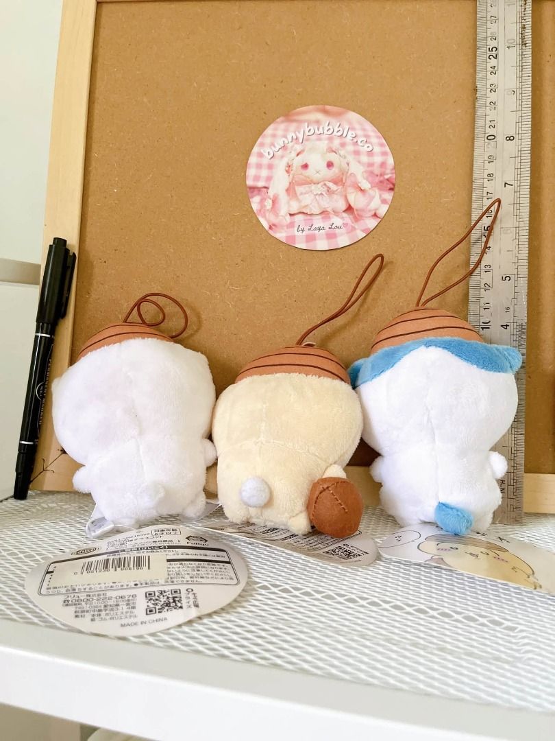 Chiikawa Hachiware Usagi Acorn Plush Charm Set (Category: Character Goods) located in Los Banos. Submitted by gemstone98 (Listing ID 1469449047, Image 2). Description: Set 700 .