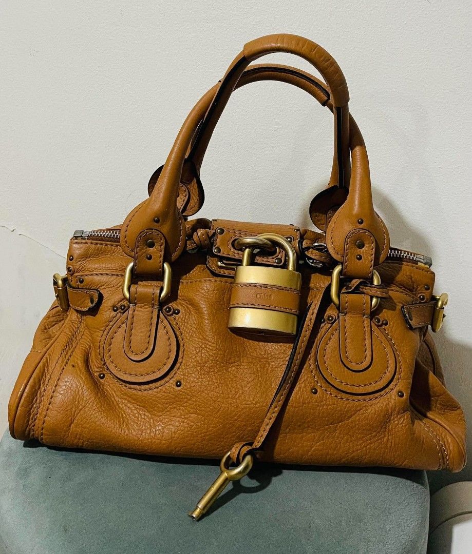 CHLOE PADDINGTON (Category: Luxury Bags & Wallets) located in Manila. Submitted by lowxuries (Listing ID 1469497585, Image 1). Description: CHLOE PADDINGTON SATCHEL BROWN AUTHENTIC RANK A HAS MINOR SCRATCHES (SIGN OF USED) 35K NEGOTIABLE FOR SURE BUYER.