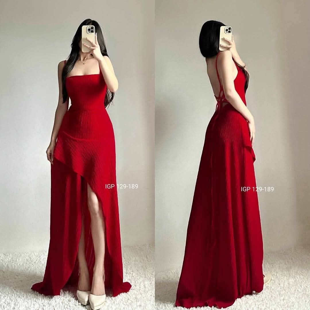 CHLOE PLAIN MAXI DRESS (Category: Dresses) located in Cainta. Submitted by agirlnamedkatkatII (Listing ID 1469451781, Image 2). Description: CHLOE PLAIN MAXI DRESS P340.00 FREESIZE CAN FIT FROM SMALL-SEMI LARGE FABRIC: BARK CREPE FABRIC NOTE: PLEASE PROVIDE 2ND AND 3RD COLOR OPTIONS..