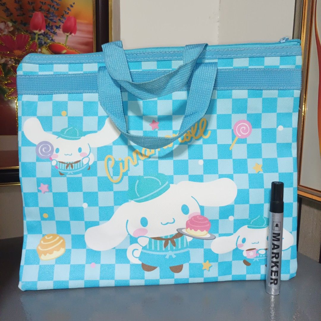 Cinnamoroll Double Zipper Fabric Document & Tutoring Bag (Category: Accessory Holder, Box & Organizers) located in Mapandan. Submitted by xxrdstffsxx (Listing ID 1469456445, Image 3). Description: .