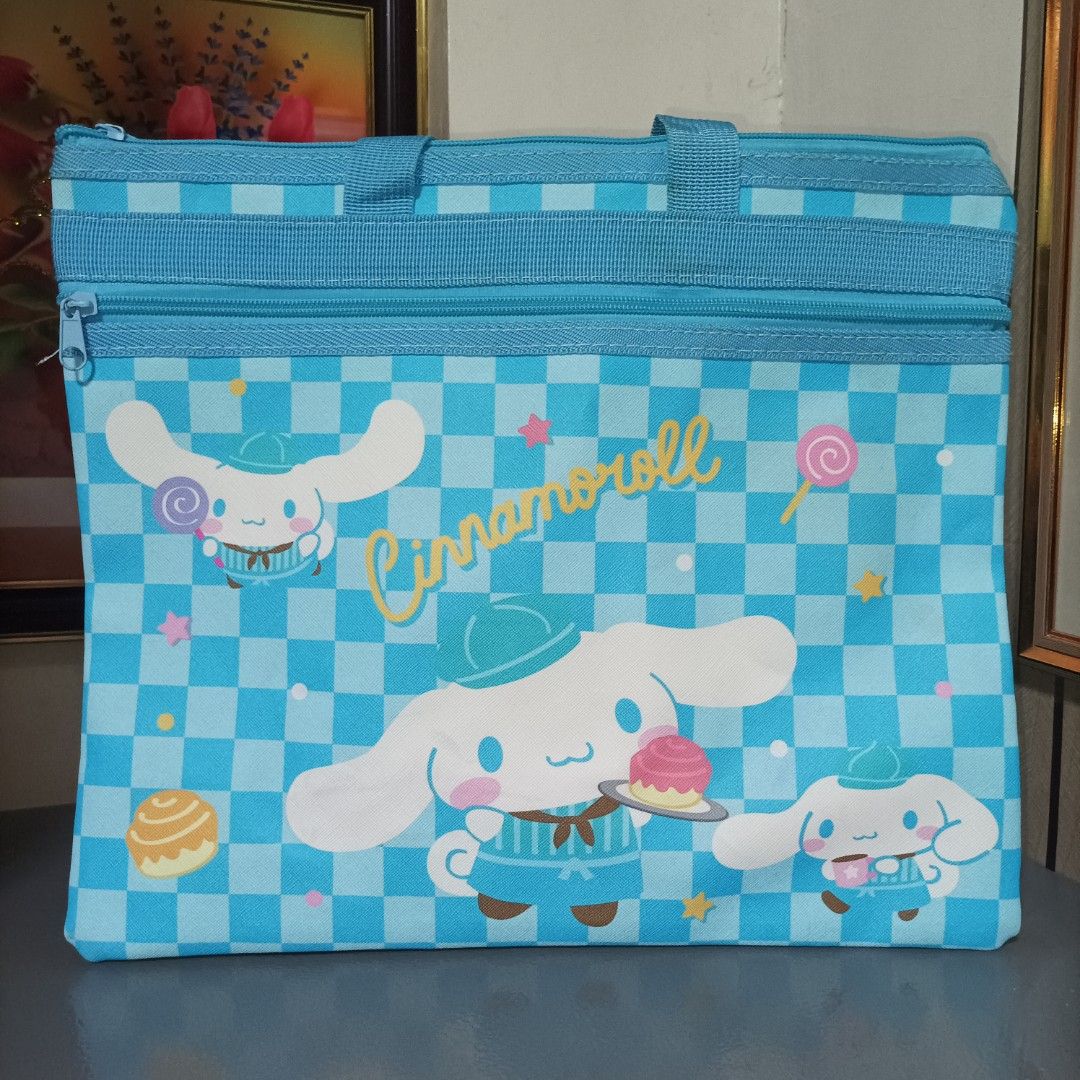Cinnamoroll Double Zipper Fabric Document & Tutoring Bag (Category: Accessory Holder, Box & Organizers) located in Mapandan. Submitted by xxrdstffsxx (Listing ID 1469456445, Image 1). Description: .