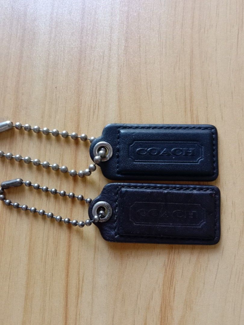 Coach hangtag choco brown & black 2pcs (Category: Luxury Accessories) located in San Jose. Submitted by stopnshop_02 (Listing ID 1469429004, Image 1). Description: payment first no to joyjoy talk.