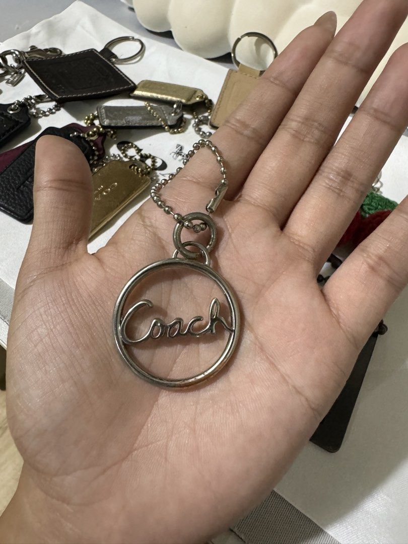 Coach hangtags and charm (Category: Shoulder Bags) located in Lagawe. Submitted by favorsnflavors69115 (Listing ID 1469546604, Image 3). Description: Hangtags Price range 150-300 ❌SOLD❌Flower coach charm ❌SOLD ORANGE CIRCLE.