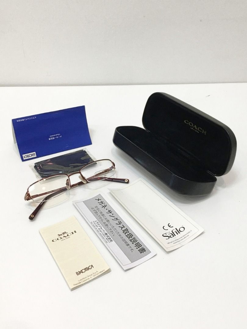 Coach Moira (1010) Rectangular Half-rim Eyeglasses - Preloved Authentic (Category: Luxury Accessories) located in Santa Rosa. Submitted by brandiecollective (Listing ID 1469465285, Image 1). Description: ✅ Authentic/Original Preloved ✅ From Japan Auction ✅ Money-back Guaranteed If Proven Fake ✅ Message Us For More Details ✅ Open for Layaway Disclaimer: All items sold are preloved unless otherwise stated as brand new. As pre-owned items, signs of 