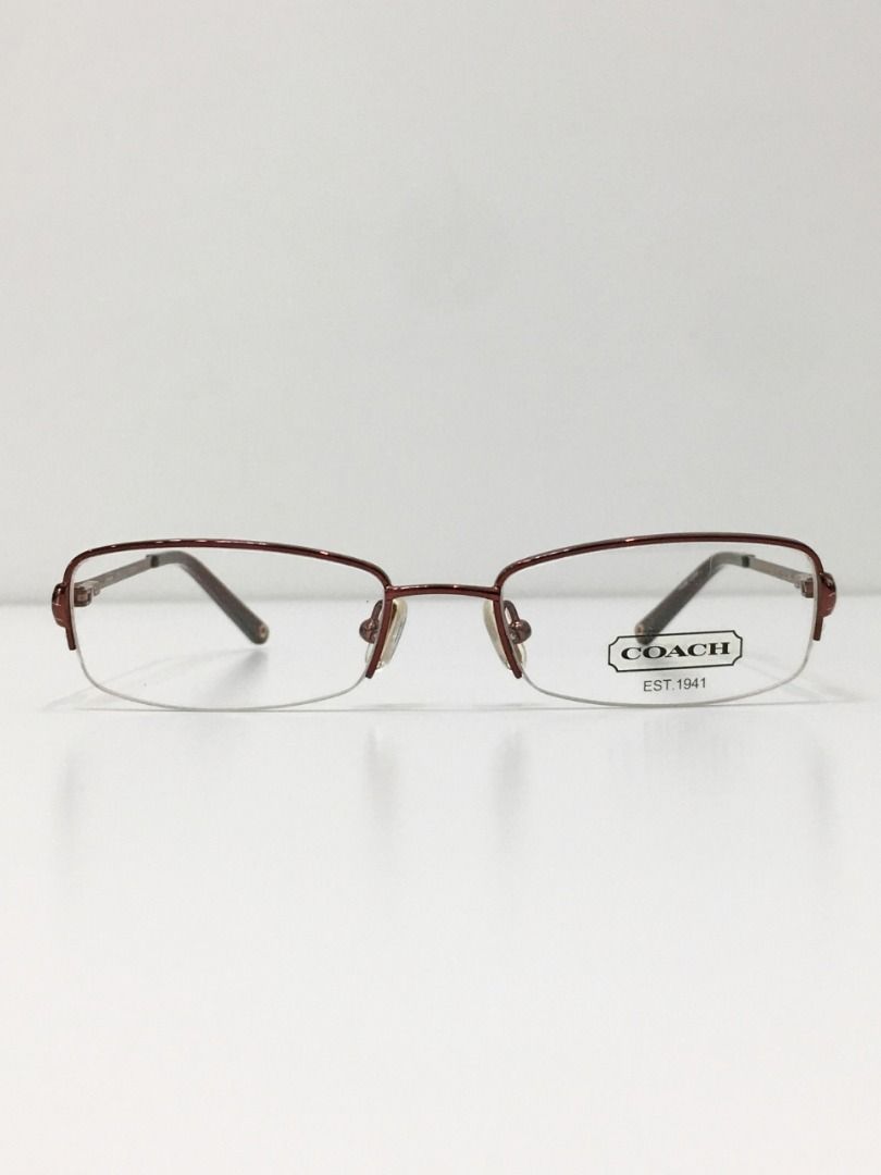 Coach Moira (1010) Rectangular Half-rim Eyeglasses - Preloved Authentic (Category: Luxury Accessories) located in Santa Rosa. Submitted by brandiecollective (Listing ID 1469465285, Image 3). Description: ✅ Authentic/Original Preloved ✅ From Japan Auction ✅ Money-back Guaranteed If Proven Fake ✅ Message Us For More Details ✅ Open for Layaway Disclaimer: All items sold are preloved unless otherwise stated as brand new. As pre-owned items, signs of 