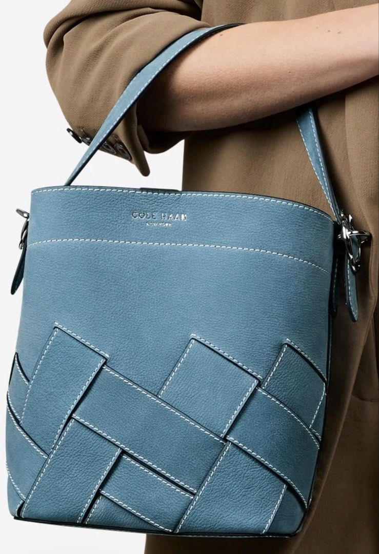 Cole Haan Alexandria Small Bucket (Category: Luxury Bags & Wallets) located in Angeles City. Submitted by psumbillo (Listing ID 1469438039, Image 2). Description: OFFICIAL COLE HAAN: Women’s Alexandria Small Bucket Crossbody Bag; Timeless style powered by innovation, for when you need to look, feel, and perform at your best ELEVATED HERITAGE STYLE: A refined bucket silhouette designed for modern versatility; A polished update to the timeless cros