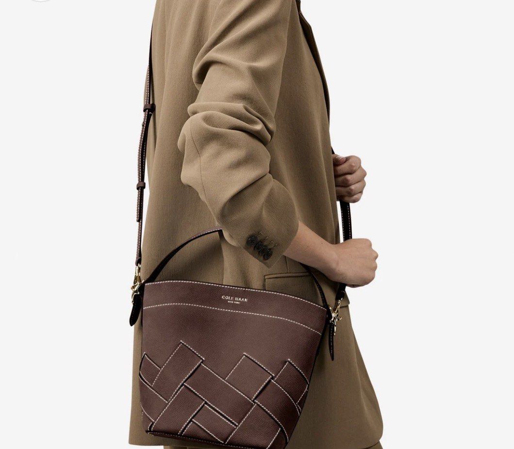 Cole Haan Alexandria Small Bucket (Category: Luxury Bags & Wallets) located in Angeles City. Submitted by psumbillo (Listing ID 1469438039, Image 3). Description: OFFICIAL COLE HAAN: Women’s Alexandria Small Bucket Crossbody Bag; Timeless style powered by innovation, for when you need to look, feel, and perform at your best ELEVATED HERITAGE STYLE: A refined bucket silhouette designed for modern versatility; A polished update to the timeless cros