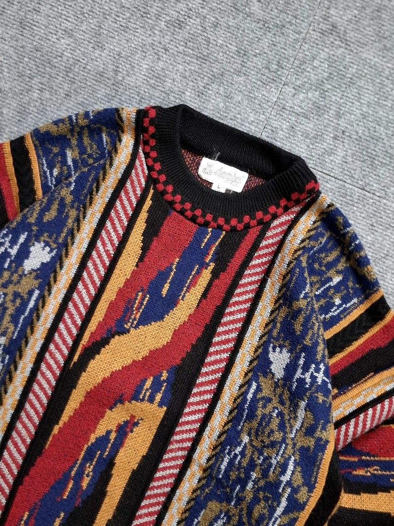 Coogi Vibes Sweater (Category: Coats, Jackets and Outerwear) located in Las Pinas. Submitted by nevergetsold.ph (Listing ID 1469489854, Image 2). Description: Coogie Vibes Sweater Color Rate: 9.5/10 Condition Rate: 9.5/10 Best fit to Large Dimentions (inches) Width: 23.5 Length: 30 Sleeve Length: 22.5 Issues: none.