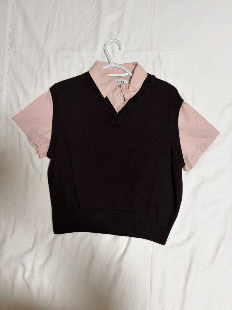 Cos Polo Vest (Category: Shirts) located in Pasig City. Submitted by chamoisee (Listing ID 1469518876, Image 1). Description: Cos Polo Vest 18”x20” xs on tag.