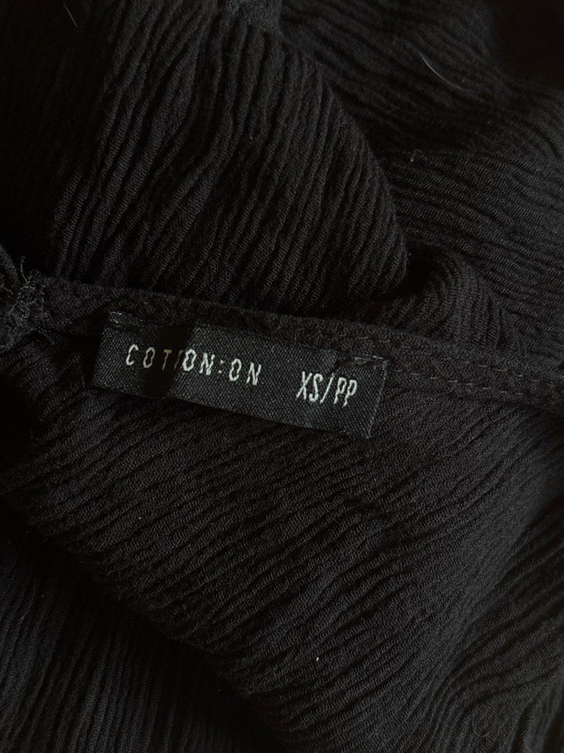 Cotton on Black Belted Knitted Jumpsuit (Category: Jumpsuits) located in Binan City. Submitted by myprelovedhaul (Listing ID 1469411509, Image 3). Description: fits xs to medium, last price posted! message only if sure buyer sellers body frame: 5’1, 32 Bust, 26 waistline .