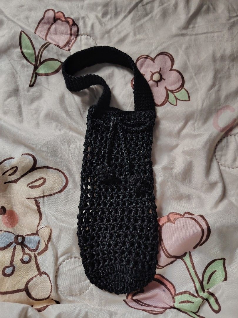 crocheted tumbler holder 🖤 (Category: Water Bottles & Tumblers) located in Hermosa. Submitted by lcvelycath (Listing ID 1469416698, Image 2). Description: crocheted tumbler holder 🖤 open for pre-order, you can customized your own design, color, and size. avail now 🍥 price will depends on what design of your liking #boutiquenicath.