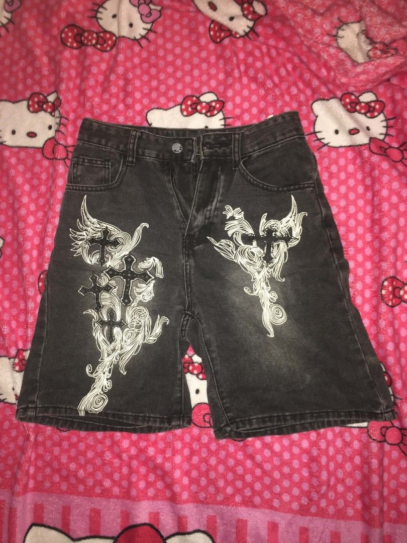 Cross Angel Wings Jorts (Category: Shorts) located in Las Pinas. Submitted by fusionpurp (Listing ID 1469566994, Image 1). Description: .