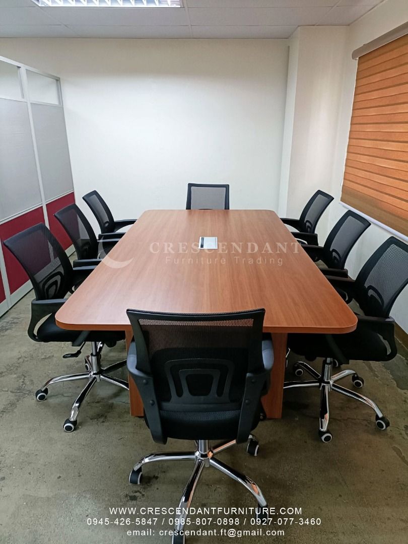 Custom Made Conference Table (Category: Office Furniture & Fixtures) located in Pasig City. Submitted by ynacftsal84263 (Listing ID 1469410108, Image 2). Description: GOOD QUALITY, BRAND NEW AND OFFERS BEST PRICE!!! FREE QUOTATION! FREE SITE VISIT & FREE ESTIMATE within Metro Manila or you can send us your measurement Price is For Posting Purposes Only Our Products: •Modular Office Partition •Office Cubicle / Workstation •Office Tables •Office Ch