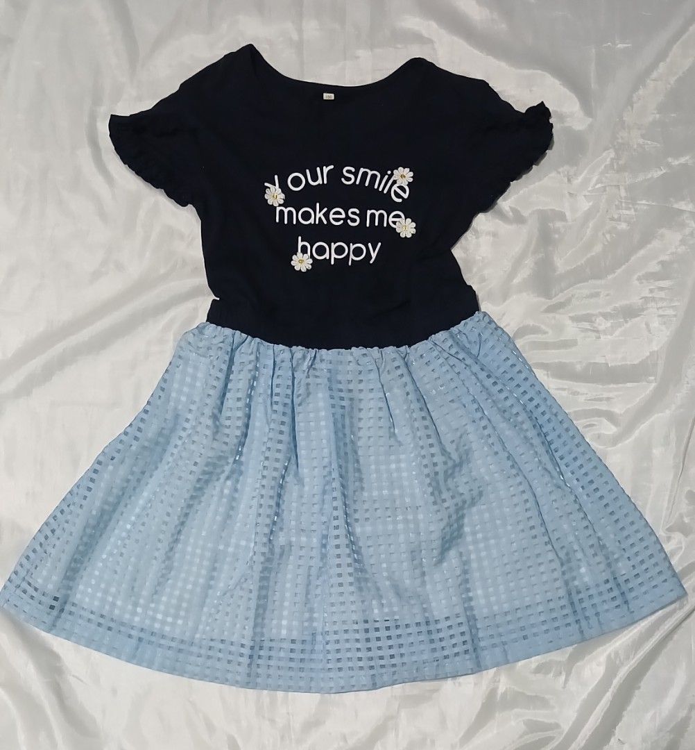 Cute Navy & Light Blue Dress (Category: Babies & Kids Fashion) located in Taguig. Submitted by miss_rein (Listing ID 1469501682, Image 2). Description: .