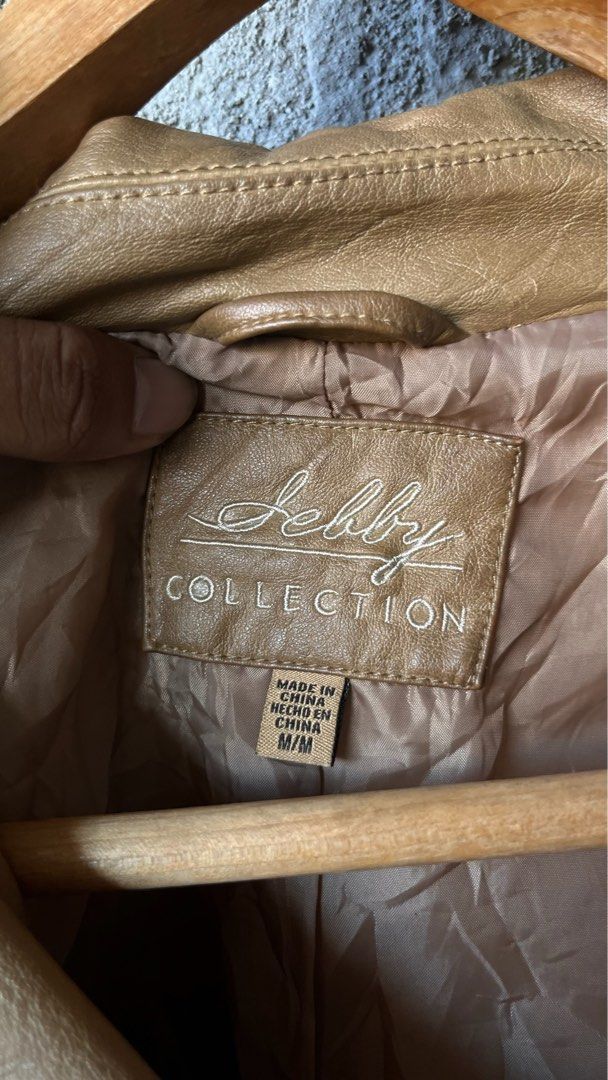 Dabby Collection Camel Faux Leather Jacket (Category: Coats, Jackets and Outerwear) located in Cabuyao City. Submitted by kisyana (Listing ID 1469400756, Image 3). Description: .