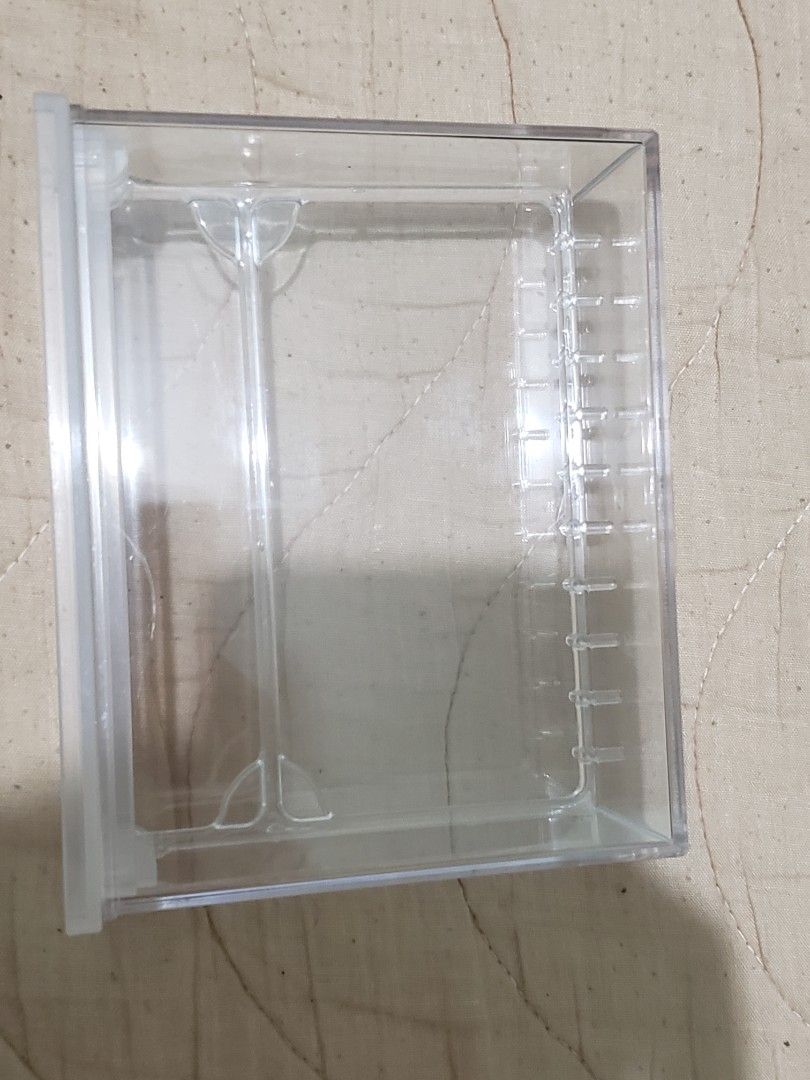 daiso keychain holder Clear Plastic Storage Drawer Organizer (Category: Storage Boxes & Baskets) located in Manila. Submitted by declutteresque (Listing ID 1469473719, Image 2). Description: - Transparent design lets you easily see and find your items - Built-in vertical slots and tracks for customizable dividers or cards - Perfect for organizing office supplies, small accessories, and craft items - Sturdy and durable construction - Clean, minima