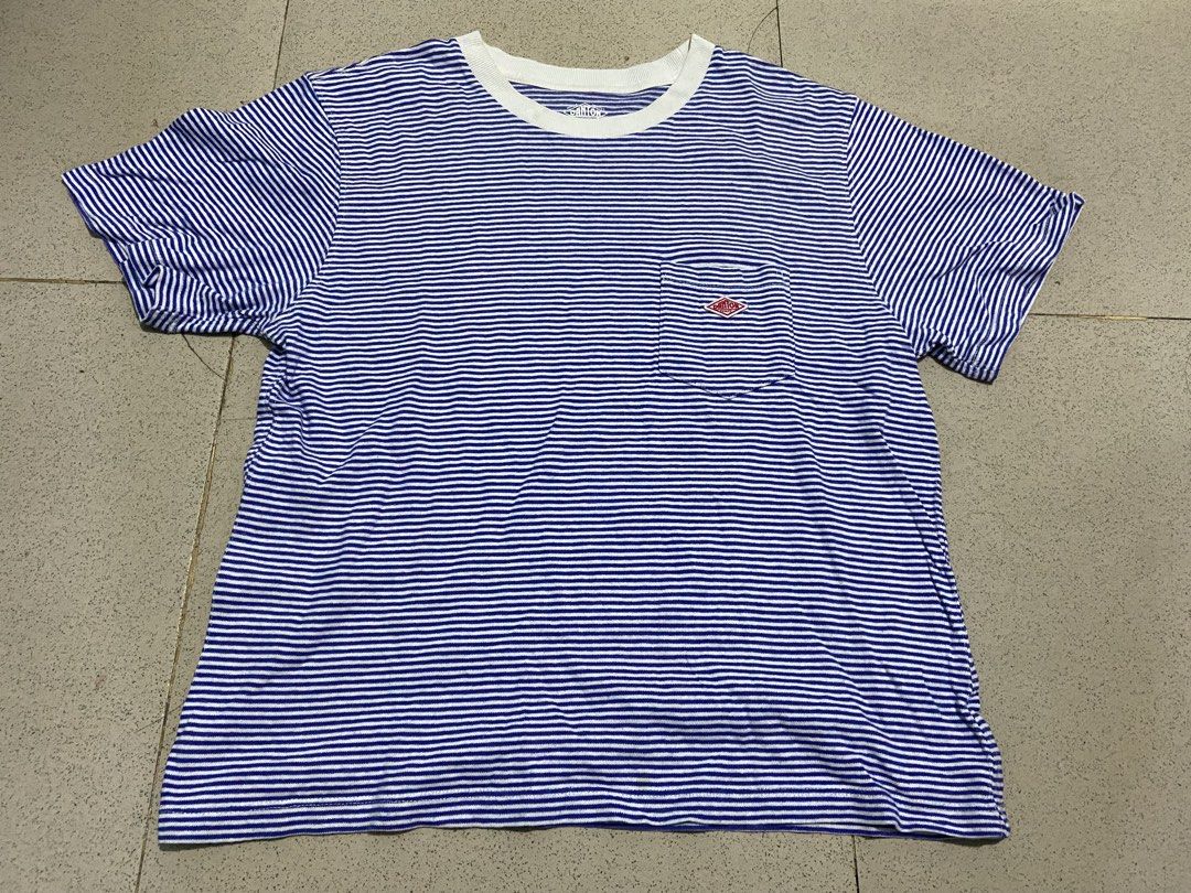 DANTON STRIPE POCKET SHIRT (Category: Shirts) located in Bulacan. Submitted by rrthrifts (Listing ID 1469469541, Image 1). Description: VERY GOOD CONDITION SIZE MEDIUM WMNS NO ISSUE 699PHP PLUS SHIPPING FEE ONLY.