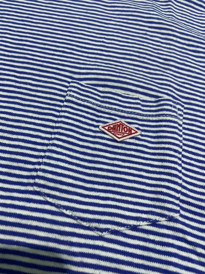 DANTON STRIPE POCKET SHIRT (Category: Shirts) located in Bulacan. Submitted by rrthrifts (Listing ID 1469469541, Image 2). Description: VERY GOOD CONDITION SIZE MEDIUM WMNS NO ISSUE 699PHP PLUS SHIPPING FEE ONLY.
