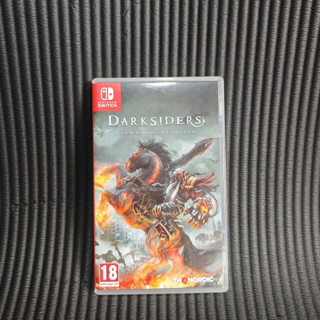 Darksiders Warmastered Edition Switch Game (Category: Nintendo) located in Quezon City. Submitted by shopme_gadget30 (Listing ID 1469442036, Image 1). Description: kindly read the details first for sale fixed price good Condition tested and working with case and game card compatible to Nintendo switch eur region qc area meet up: sm north shipping fee must shoulder by the buyer via lalamove or grab payment: bdo/gcash happy gaming everyone.