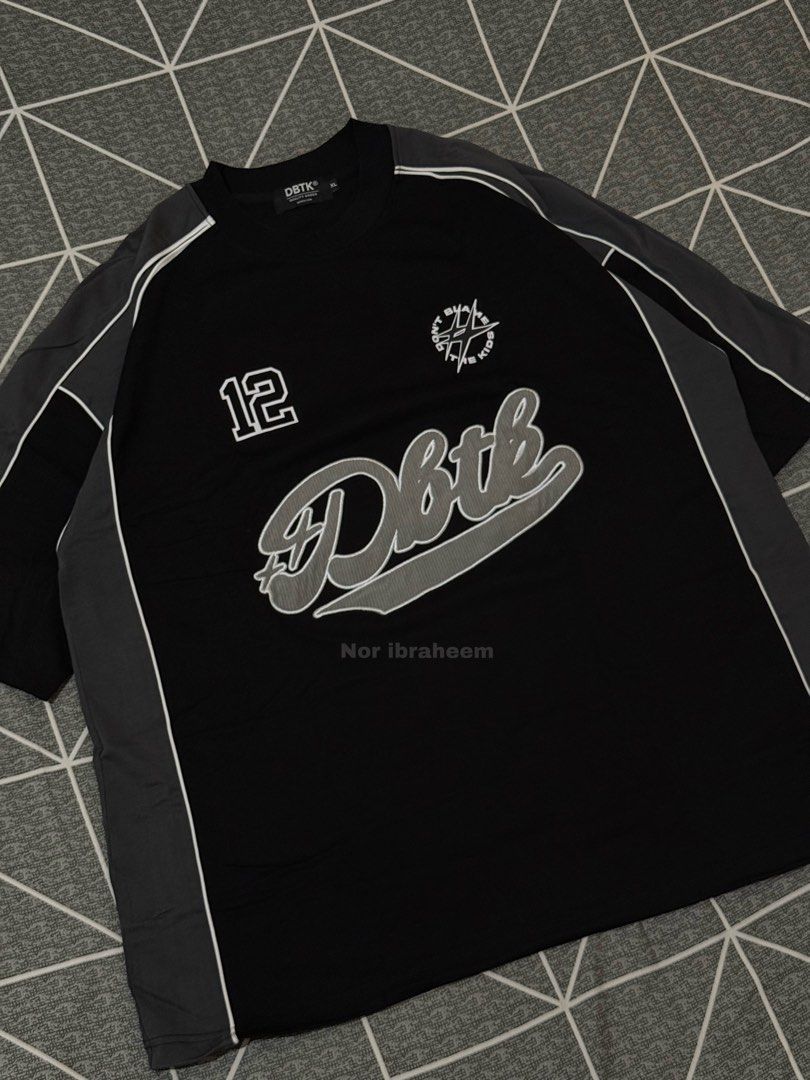 DBTK Tee (Category: Tshirts & Polo Shirts ) located in Manila. Submitted by _hykeem (Listing ID 1469462629, Image 1). Description: - Chaser splice tee - Size “XL” - Used once only, good as new - Complete ziplock & hangtags - Taytay rizal - Can do meetup, lalamove or jnt - DM for more details.