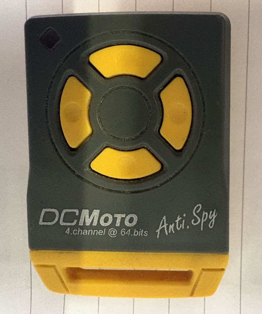 DCMoto GFM 905 Anti-Spy 4-Channel Gate Remote Control, TV & Home ...