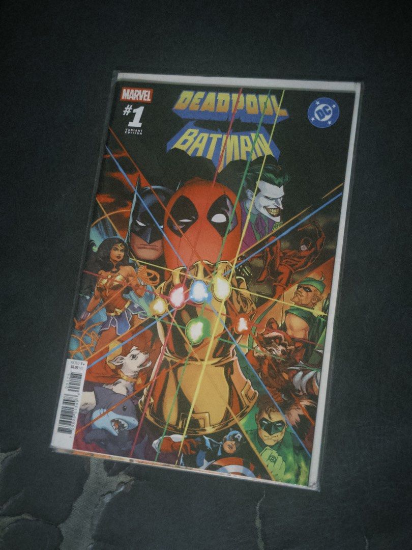 Deadpool Batman #1 (Category: Comics & Manga) located in Manila. Submitted by LiamTeves (Listing ID 1469402604, Image 1). Description: BRAND NEW NM+ LOC: STA. MESA MANILA.