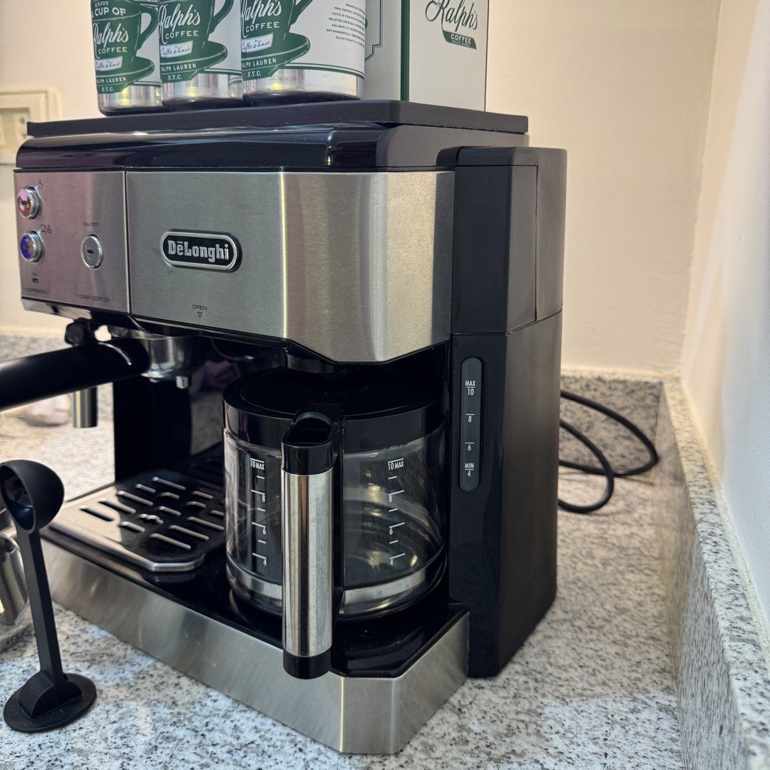 De’Longhi Combi (Category: Coffee Machines & Makers) located in Las Pinas. Submitted by jmxhobbies (Listing ID 1469421535, Image 3). Description: Selling our De’Longhi Combi Barely used Complete set Feels brand new Condition 9/10 Negotiable Shipping: Lalamove/Grab.