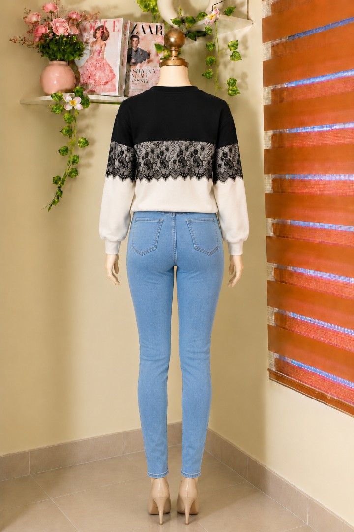 Denim Pants & Long sleeve (Category: Jeans) located in Manila. Submitted by vastfox_674246 (Listing ID 1469440093, Image 2). Description: Denim Pants with two packet (waist Size 26 and 30 available) Long sleeve two tone Jacket (Medium).