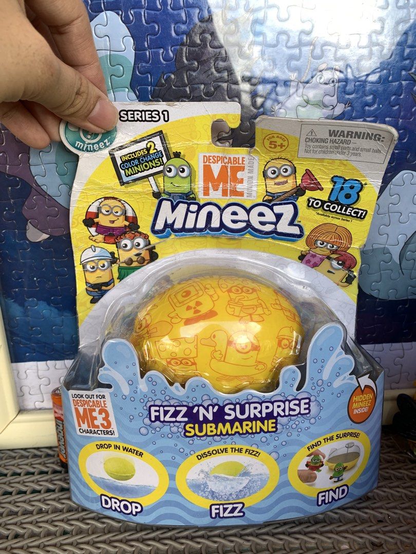 Despicable Me Minions Mineez (Category: Kids Toys) located in Manila. Submitted by macks_toys (Listing ID 1469428342, Image 1). Description: 📌You may send DM for your inquiries. ✨KINDLY CHECK EACH DETAILS✨ 🔳 From Japan/UK Surplus items 🔳 New but box is tampered 🔳 Manage your expectations since it’s preloved and from Surplus Items 🔳 WYSIWYG ✨ Thank you! ✨.