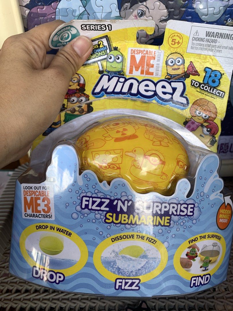 Despicable Me Minions Mineez (Category: Kids Toys) located in Manila. Submitted by macks_toys (Listing ID 1469428342, Image 2). Description: 📌You may send DM for your inquiries. ✨KINDLY CHECK EACH DETAILS✨ 🔳 From Japan/UK Surplus items 🔳 New but box is tampered 🔳 Manage your expectations since it’s preloved and from Surplus Items 🔳 WYSIWYG ✨ Thank you! ✨.