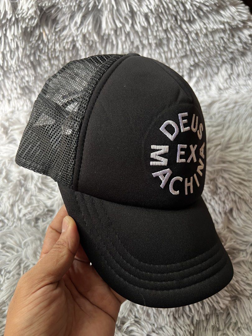 Deus Ex Machina Circle Logo Trucker Hat (Category: Luxury Apparel) located in Cebu City. Submitted by kayekallie (Listing ID 1469513584, Image 2). Description: ❗️Authentic ❗️Negotiable Excellent condition 10/10 color rate No issue.