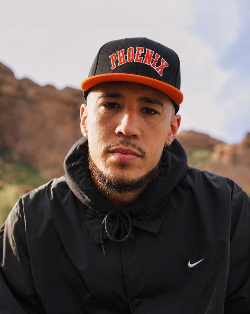 Devin Booker "Phoenix Suns" Snapback ☀ (Category: Caps & Hats) located in Zamboanga. Submitted by thriftbyeems (Listing ID 1469404769, Image 1). Description: ‼️FOR SALE‼️ Devin Booker "Phoenix Suns" Snapback ☀ Brand: Mitchell And Ness ✔ Authentic/Legit 100%✔ 10/10 Almost (new) ✔ add Sf ✔ PS: Money back if proven fake x10✔.