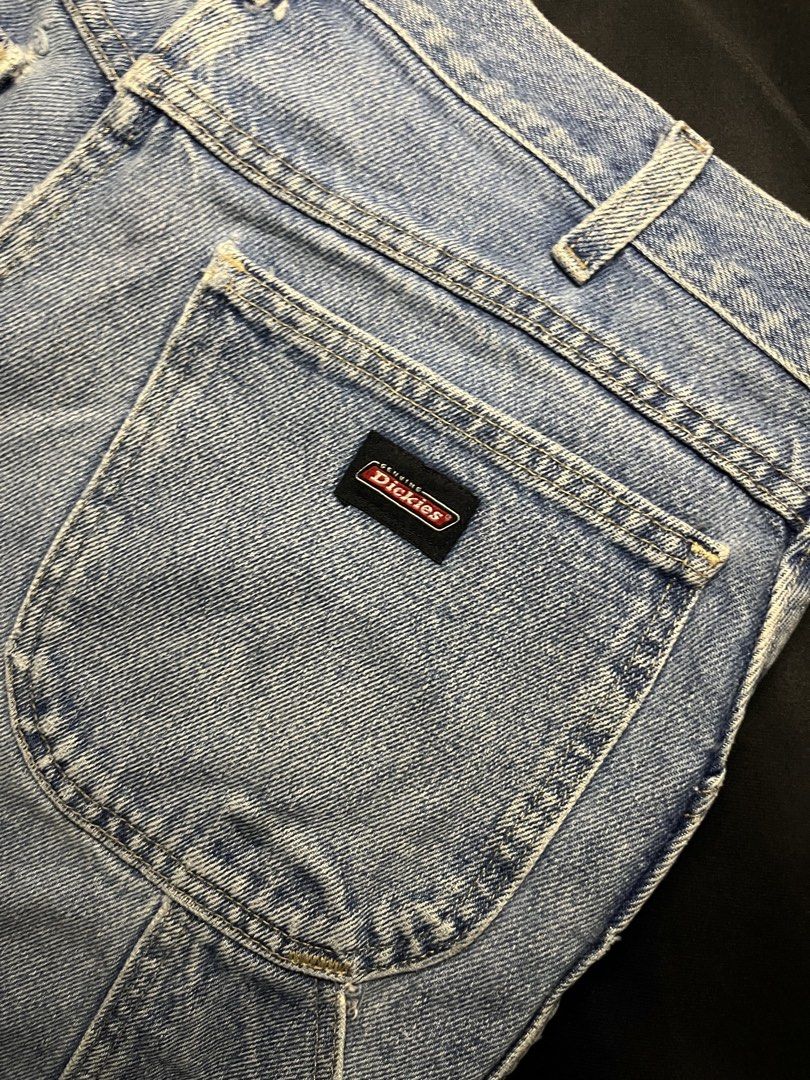 Dickies Carpenter Jorts (Category: Shorts) located in Manila. Submitted by sobrangwavy (Listing ID 1469528903, Image 3). Description: Dickies Carpenter Jorts Waist: 34 Length: 21 Thigh: 12 750 + sf (negotiable) Good Condition Hard Denim Issue: Minor scratch at the right pocket .