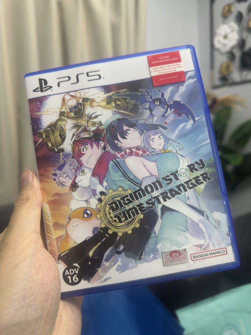 Digimon Story Time Stranger PS5 CD (Category: PlayStation) located in Pasig City. Submitted by robbiseraphin (Listing ID 1469477832, Image 1). Description: 🎮 Selling: Digimon Story Time Stranger PS5 CD 💰 For only 1,600 php! —————— 📱PM me if you have any questions .