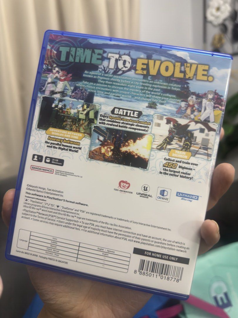 Digimon Story Time Stranger PS5 CD (Category: PlayStation) located in Pasig City. Submitted by robbiseraphin (Listing ID 1469477832, Image 2). Description: 🎮 Selling: Digimon Story Time Stranger PS5 CD 💰 For only 1,600 php! —————— 📱PM me if you have any questions .