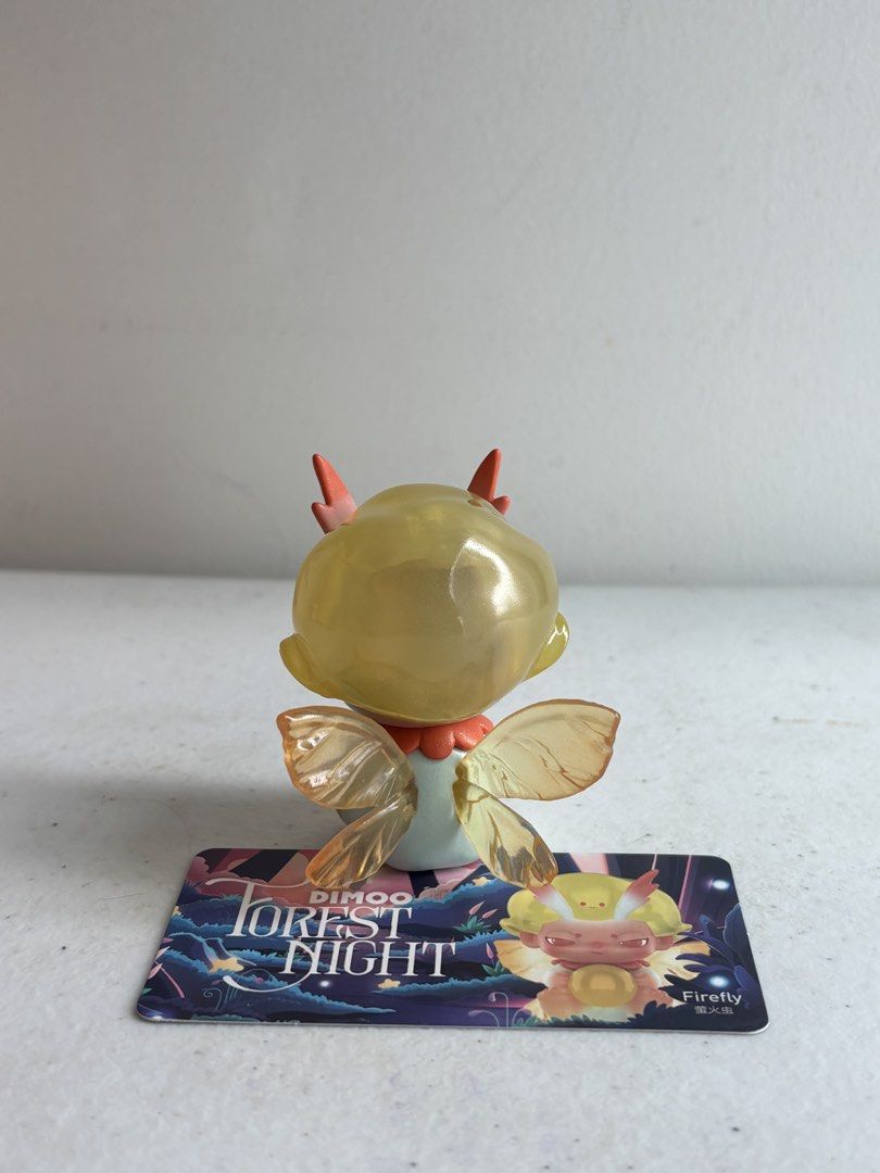 DIMOO Firefly — Forest Night (Category: Designer & Blind Box Toys) located in Manila. Submitted by be14za33 (Listing ID 1469431960, Image 3). Description: - In good condition and no flaws - Box and foil not included 📍Location: Quezon City MOP: GCASH / Bank Transfer MOD: JNT / LBC.