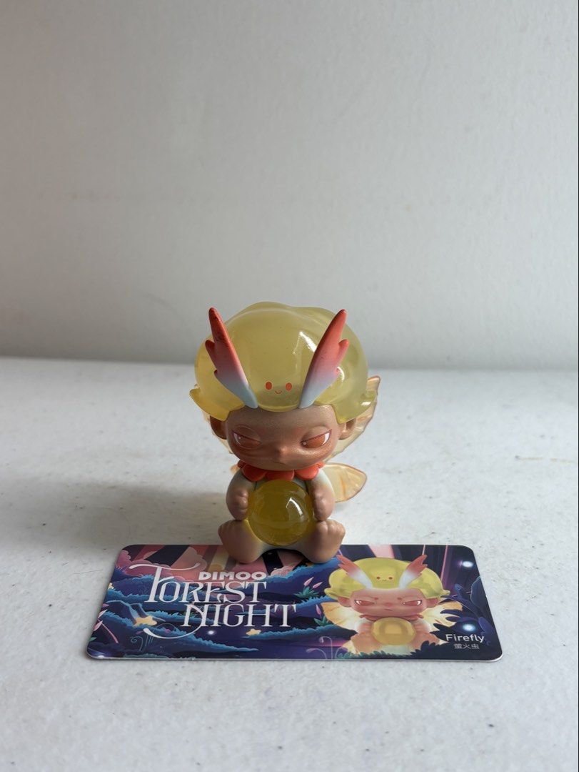 DIMOO Firefly — Forest Night (Category: Designer & Blind Box Toys) located in Manila. Submitted by be14za33 (Listing ID 1469431960, Image 1). Description: - In good condition and no flaws - Box and foil not included 📍Location: Quezon City MOP: GCASH / Bank Transfer MOD: JNT / LBC.