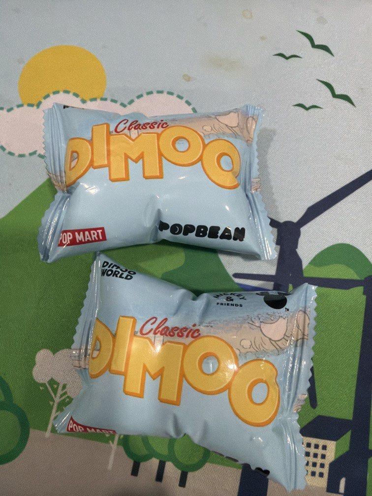 Dimoo x Disney Popbean (Blind Box) (Category: Kids Toys) located in Paranaque City. Submitted by vintensed (Listing ID 1469487995, Image 1). Description: Brand new, Sealed foil, mystery design 175 only if getting both Loc: Paranaque Mop: Gcash Mod: Lalamove or J&T.