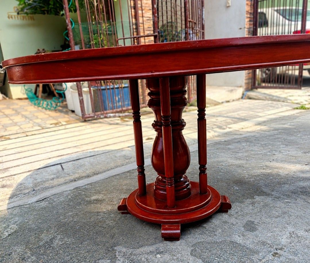 Dining table NARRA solid even the top SOLID (Category: Office Furniture & Fixtures) located in Paranaque City. Submitted by joan20202020 (Listing ID 1469530166, Image 2). Description: solid narra DINING TABLE 6 TO 8 SEATERS OPEN FOR CASH on deliver or pick up sa house mismo.
