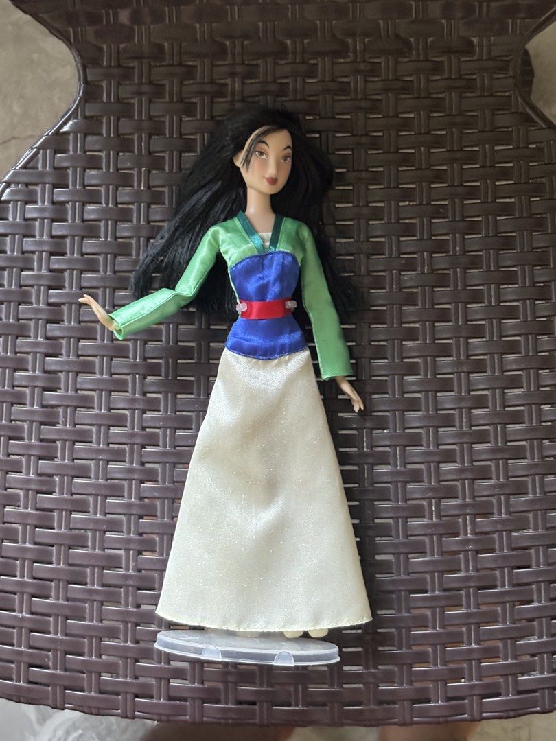 Disney mulan doll (Category: Action & Battle Toys) located in Manila. Submitted by dollseller_now (Listing ID 1469426055, Image 2). Description: dm me for more pictures i am will to send it anything u ask shes good as new Display only.