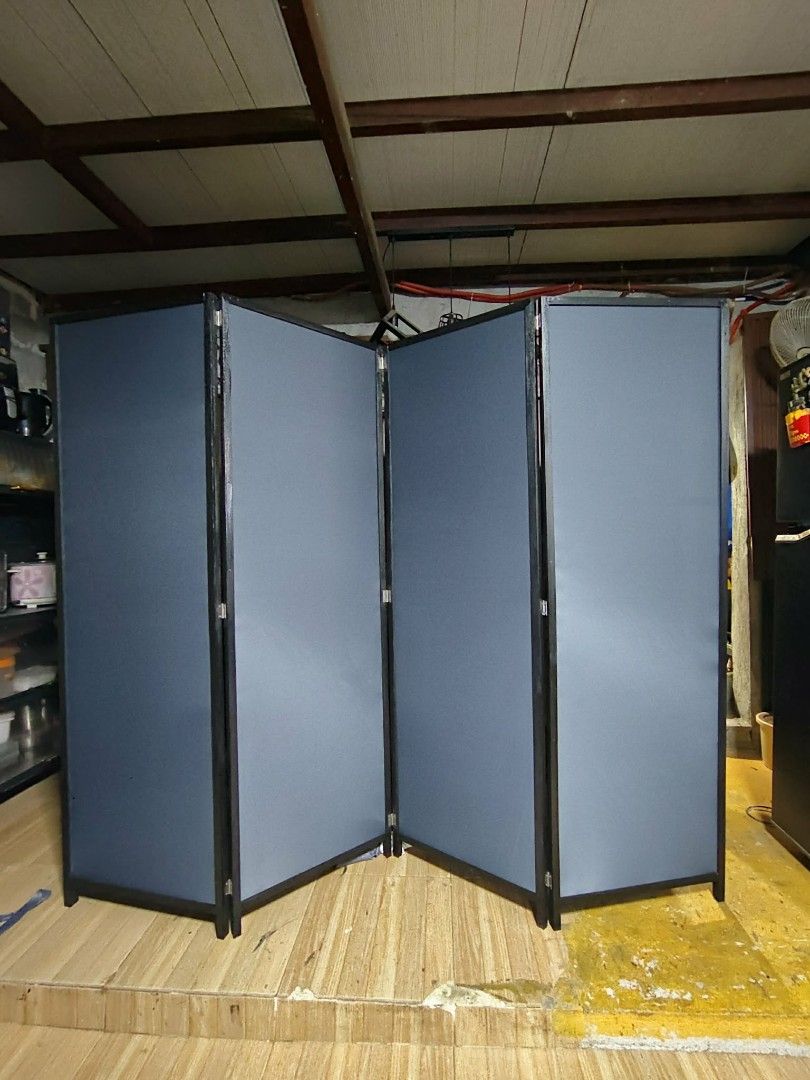 DIVIDER WALL FOLDABLE (Category: Other Home Furniture) located in Taytay. Submitted by jhuvy_ (Listing ID 1469425134, Image 2). Description: Transform your space with this elegant Japanese inspired divider partition!✨ Perfect for adding privacy, creating separate areas, or enhancing your home with a minimalist and modern aesthetic. Its foldable design makes it easy to move, store, and position anywhere you need. 🪵 Material: Wooden Native / Fabri