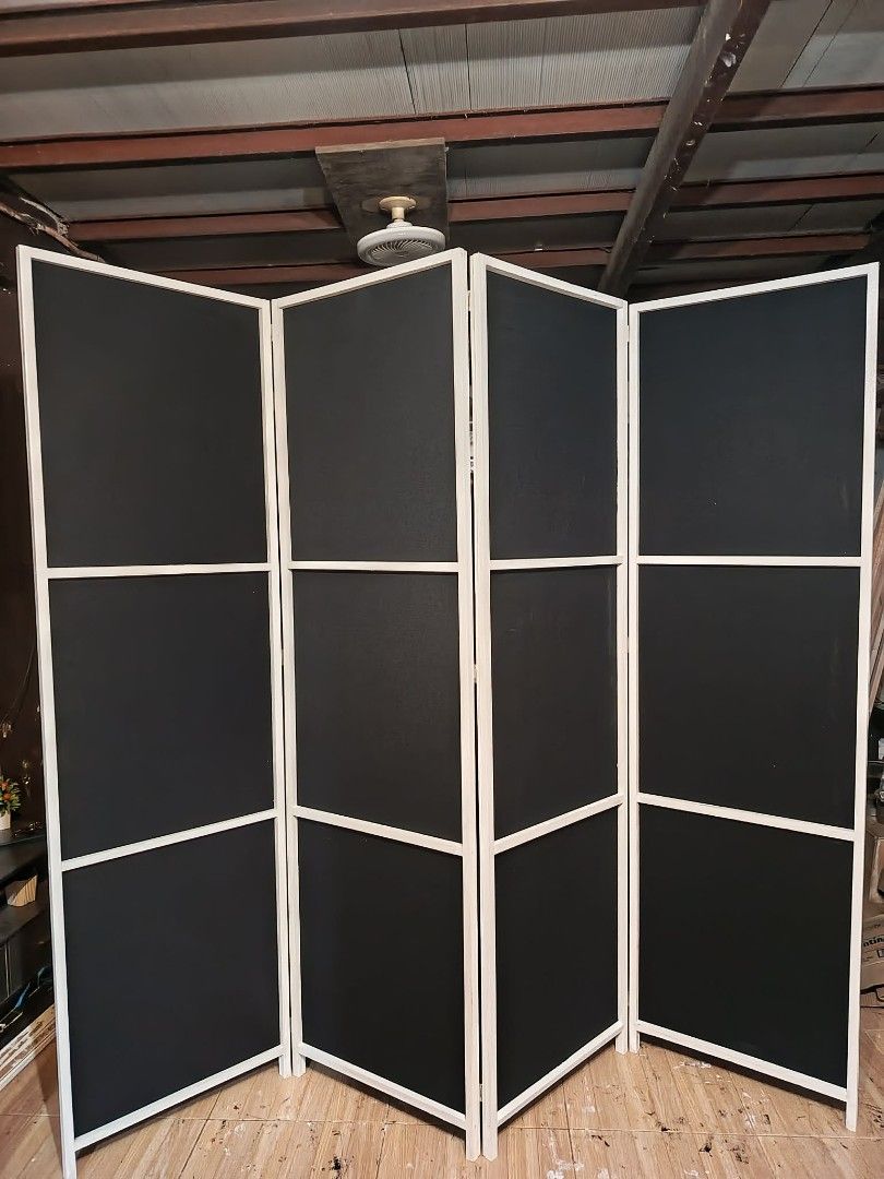 DIVIDER WALL FOLDABLE (Category: Other Home Furniture) located in Taytay. Submitted by jhuvy_ (Listing ID 1469425468, Image 2). Description: Transform your space with this elegant Japanese inspired divider partition!✨ Perfect for adding privacy, creating separate areas, or enhancing your home with a minimalist and modern aesthetic. Its foldable design makes it easy to move, store, and position anywhere you need. 🪵 Material: Wooden Native / Fabri