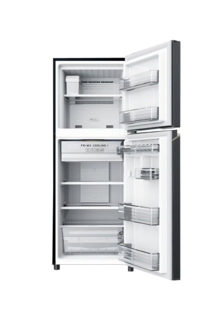 Double Door Refrigerator with Prime Cooling (Category: Refrigerators and Freezers) located in Quezon City. Submitted by stylelit.ph (Listing ID 1469439969, Image 2). Description: - Type: Double door fridge with top freezer - Capacity: Great for daily groceries - Interior: Clean white finish with adjustable shelves and door bins - Storage: Includes a large bottom crisper drawer - Condition: Well-maintained and ready for pickup Decluttering. Panaso