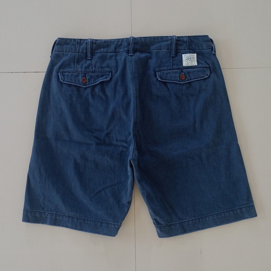 DOUBLE RL SELVEDGE DENIM (Category: Shorts) located in Candaba. Submitted by luxondiscount (Listing ID 1469428159, Image 3). Description: in excellent condition Used premium quality denim.