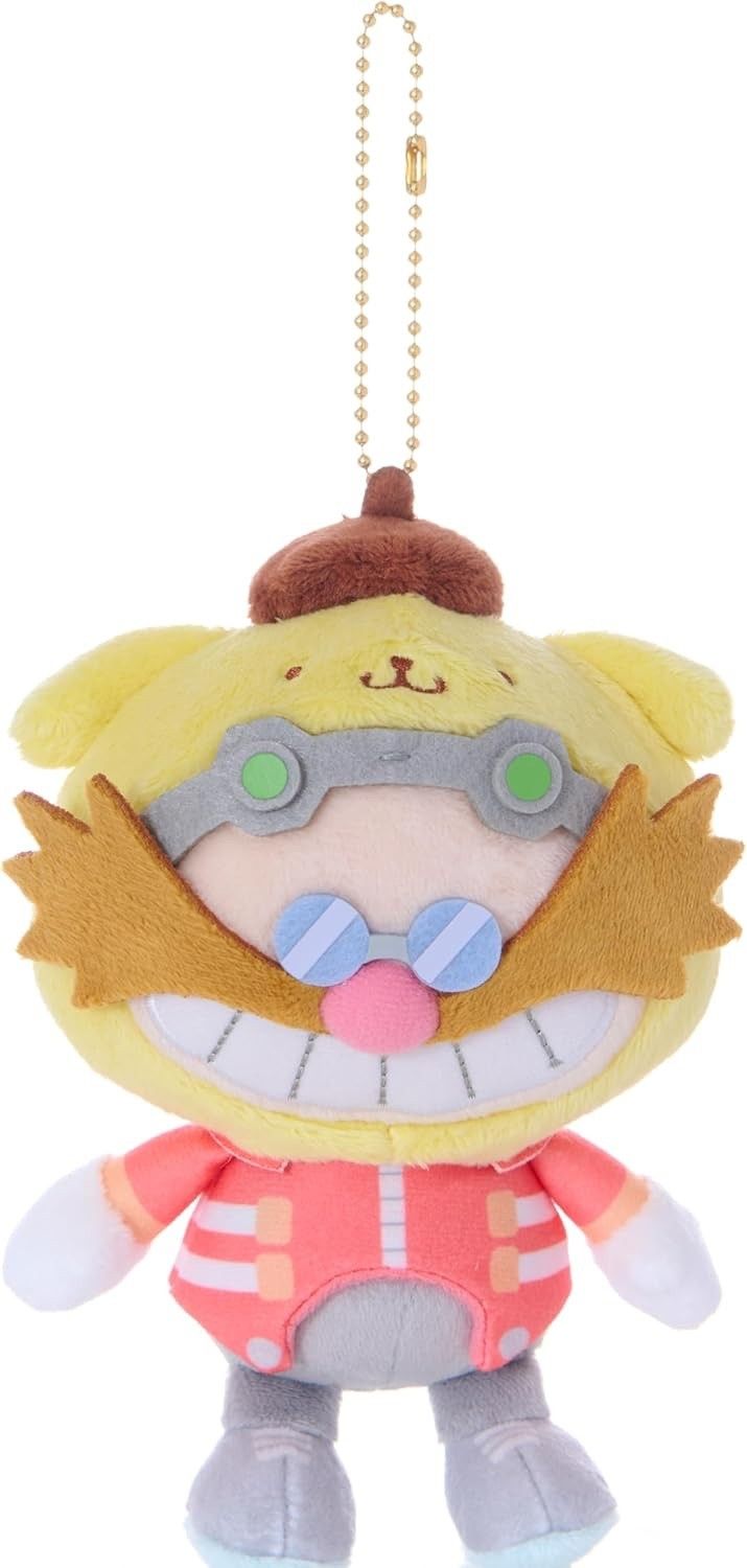 Dr. Eggman × Pompompurin - SONIC & FRIENDS Sanrio characters mascot ...