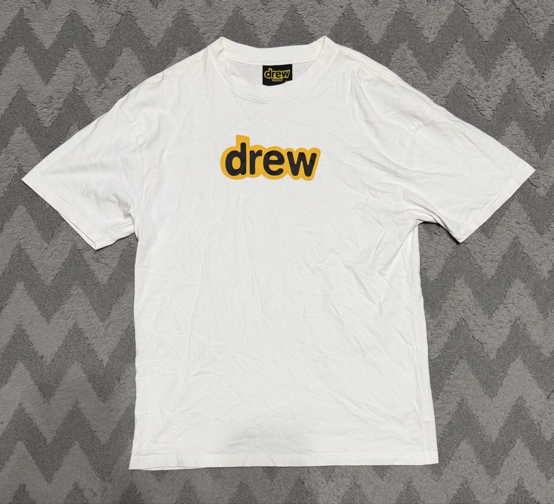 Drew - Script Logo Tee (Category: Tshirts & Polo Shirts ) located in Cavite. Submitted by commoncourtesy (Listing ID 1469423722, Image 1). Description: Size XS fits Medium regular Authentic.